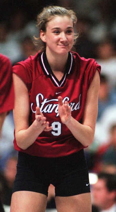 Kerri-Walsh-Jennings-Playing-At-Stanford-University