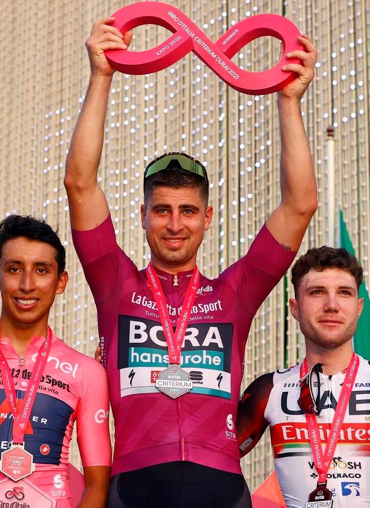 Sagan on the top of the podium for the 100th time probably