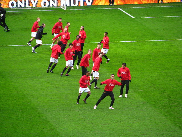 Players_of_Manchester_United_FC_Prematch_Warmup