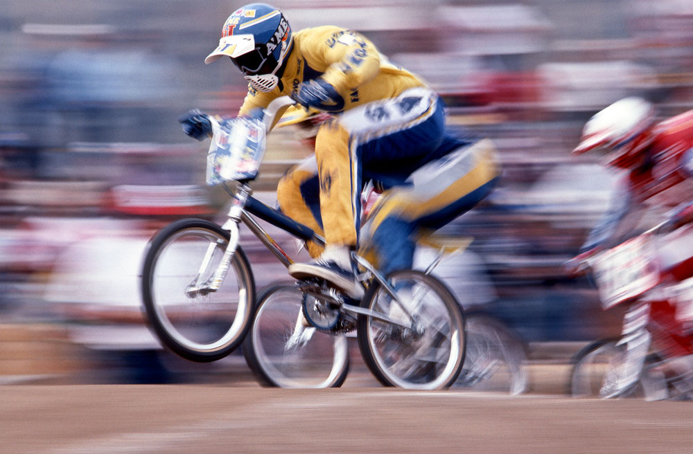 Tommy Brackens, often known as the "Human Dragster," is an American professional BMX racer.