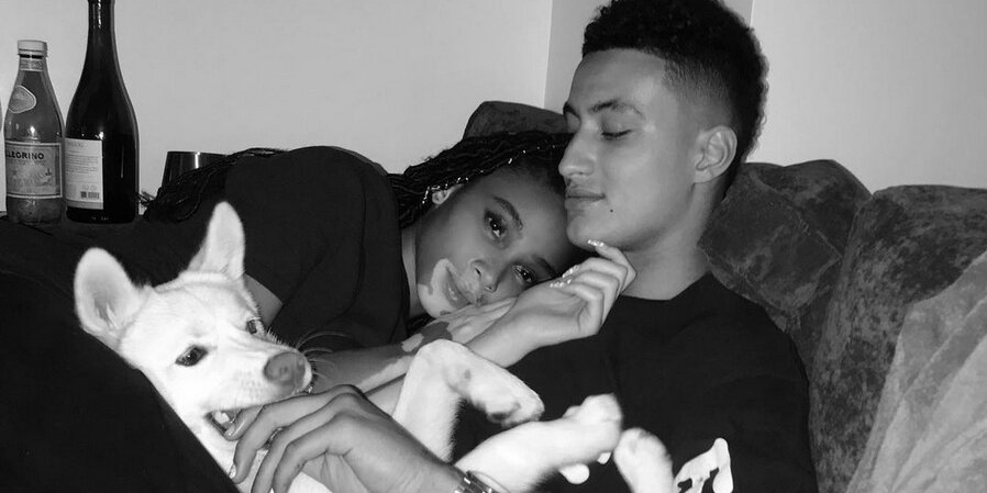 Winnie Harlow with Kyle Kuzma (Source: people.com)