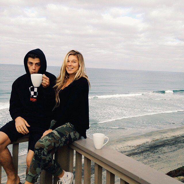 Beautiful couple, Coco Ho and Mark McMorris