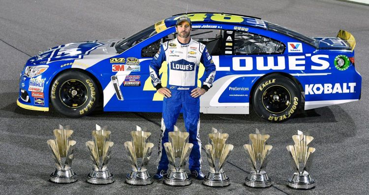 Jimmie Johnson, With His 7 NASCAR Cup Wins