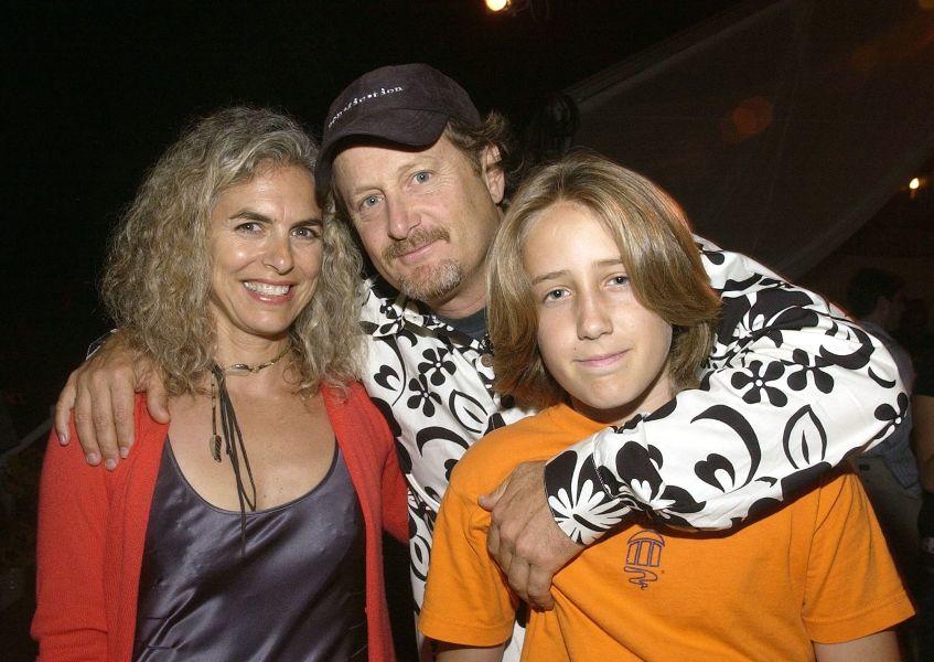 Stacy Peralta with his ex-wife Joni Caldwell and son Austin Peralta.