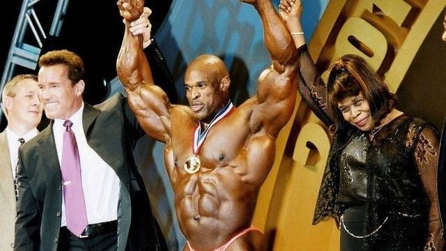 Ronnie Coleman won the Mr. Olympia title