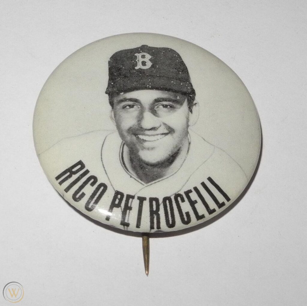 Rico Petrocelli badge.