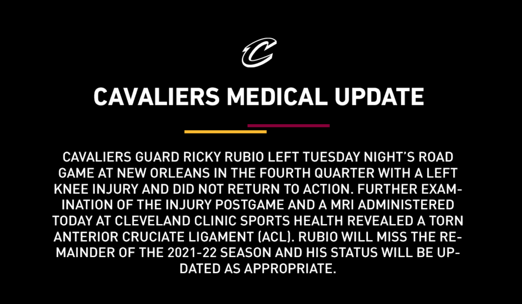 Ricky Rubio injury