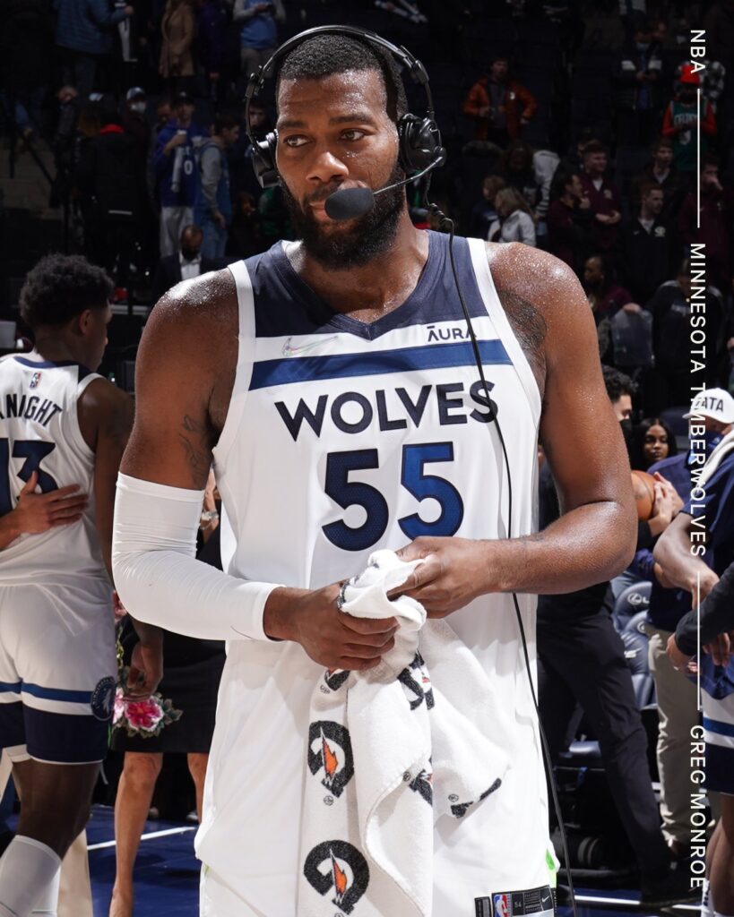 Greg Monroe With The Timberwolves