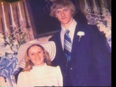 Larry Bird With Ex-Wife Janet Condra 