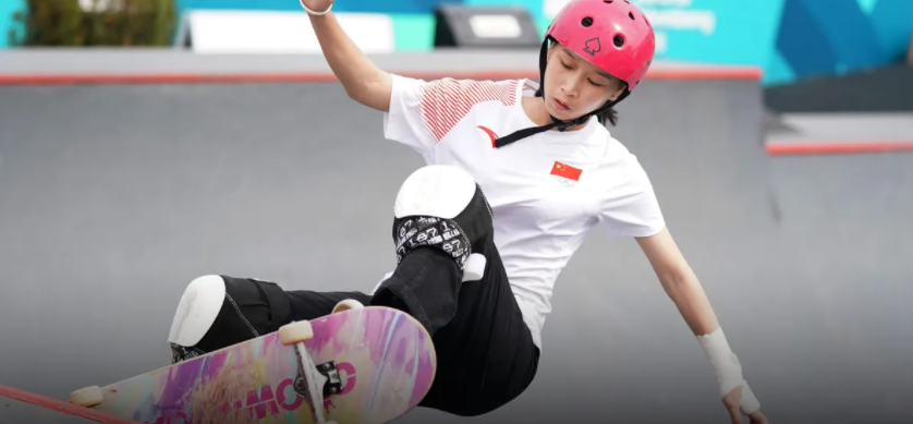 Skateboarder, Zhang Xin 