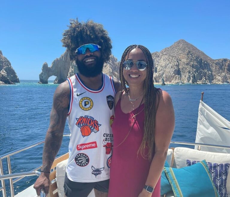 Zeke and his mother.