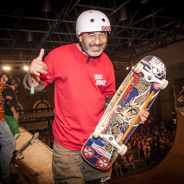 Professional Skateboarder Steve Caballero