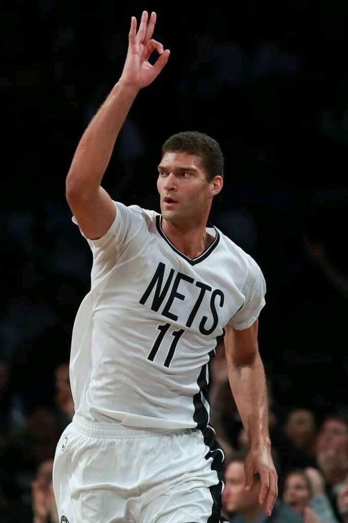 Lopez with Brooklyn Nets (Source: Facebook)