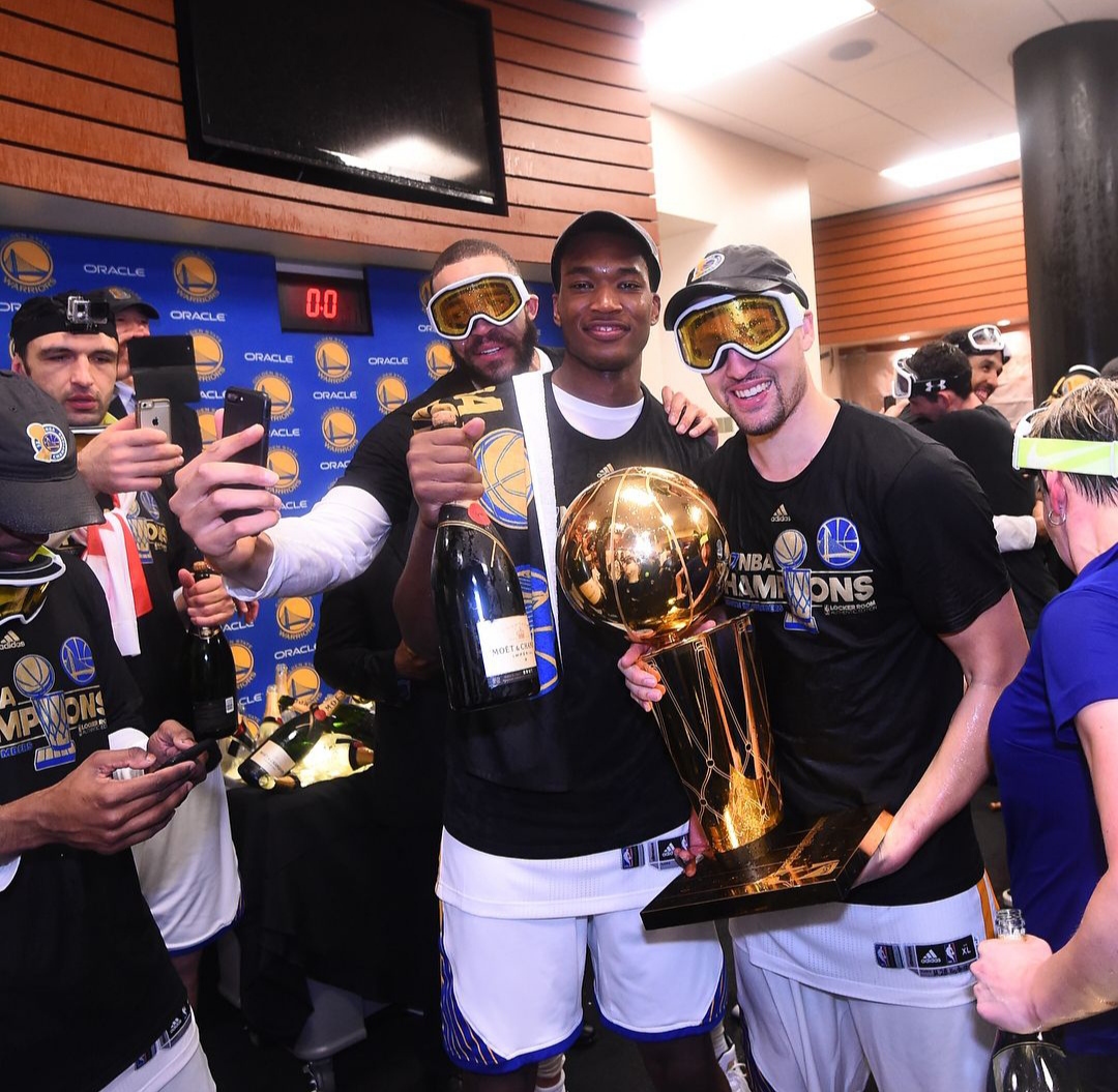 2017 NBA Championship winner Warriors