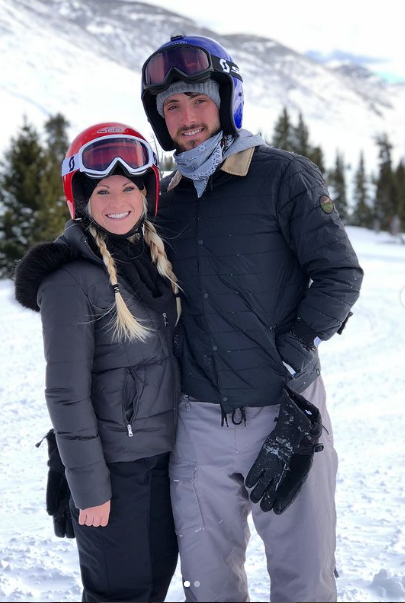 Allen and his wife on vacation