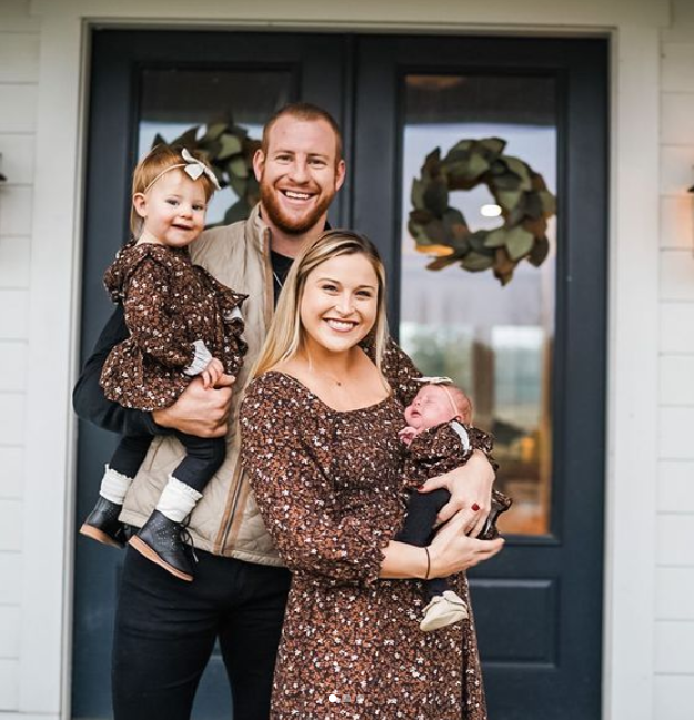 Carson Wentz's Wife and children