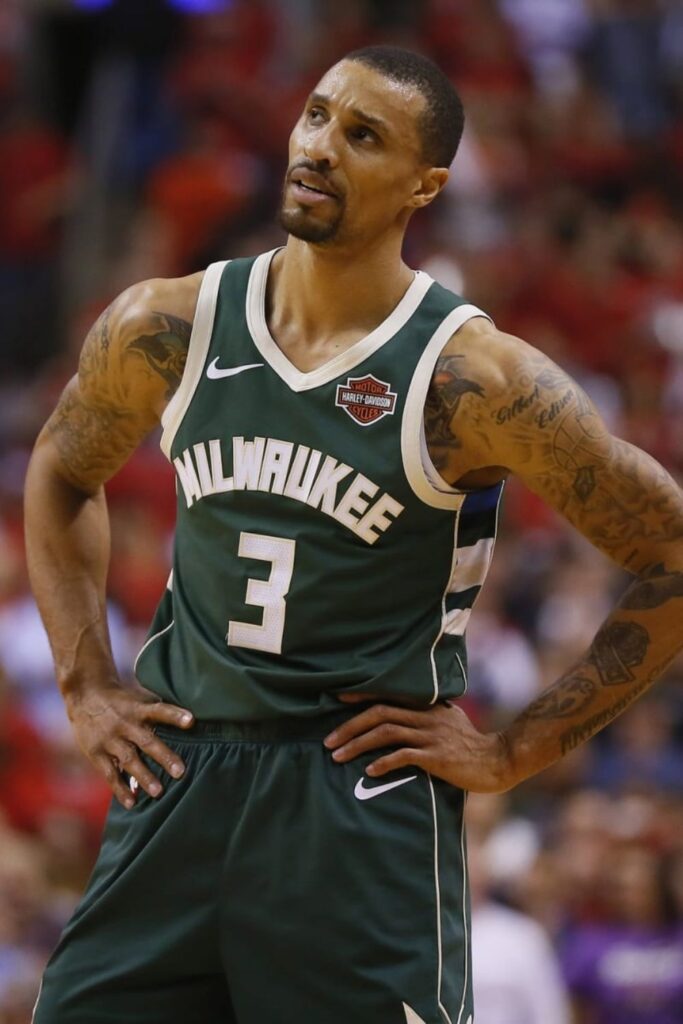 George Hill For The Milwaukee Bucks 