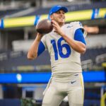 Jared Goff, an NFL quarterback