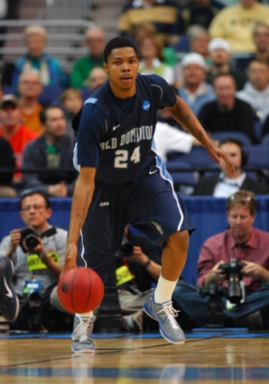  Guard-Forward Kent Bazemore in ODU Jersey.