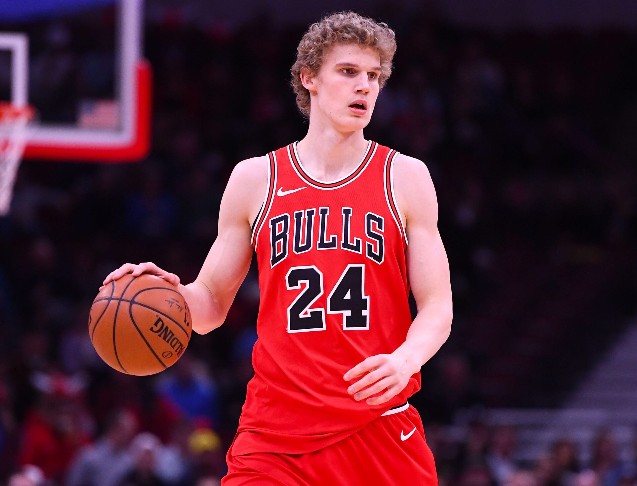 Lauri Markkanen Playing For The Chicago Bulls 