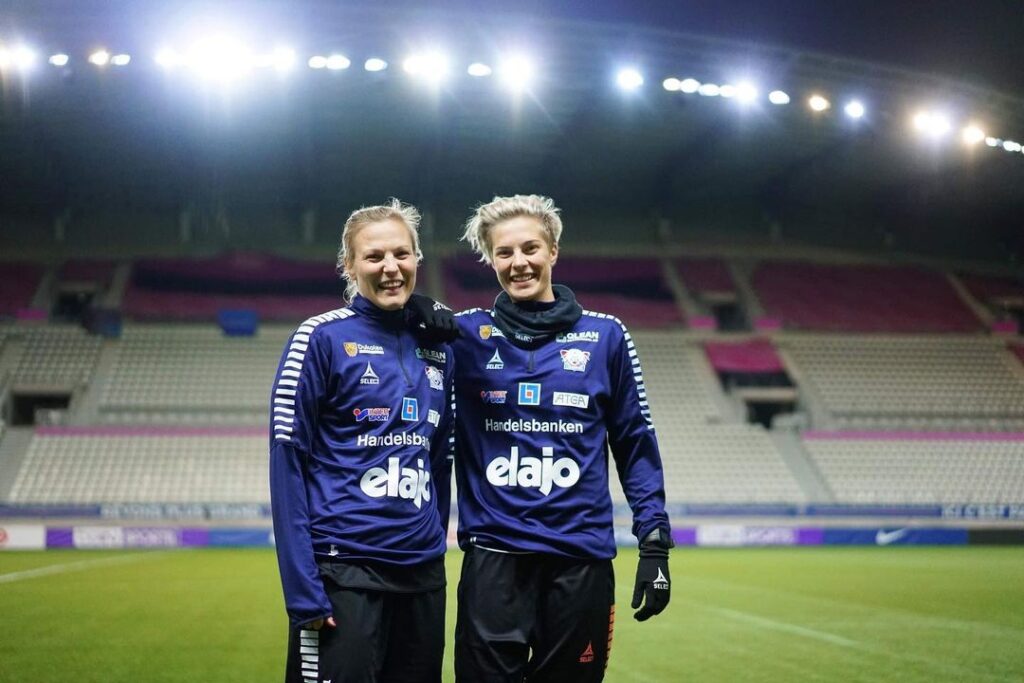 Lina Hurtig and Lisa Lantz