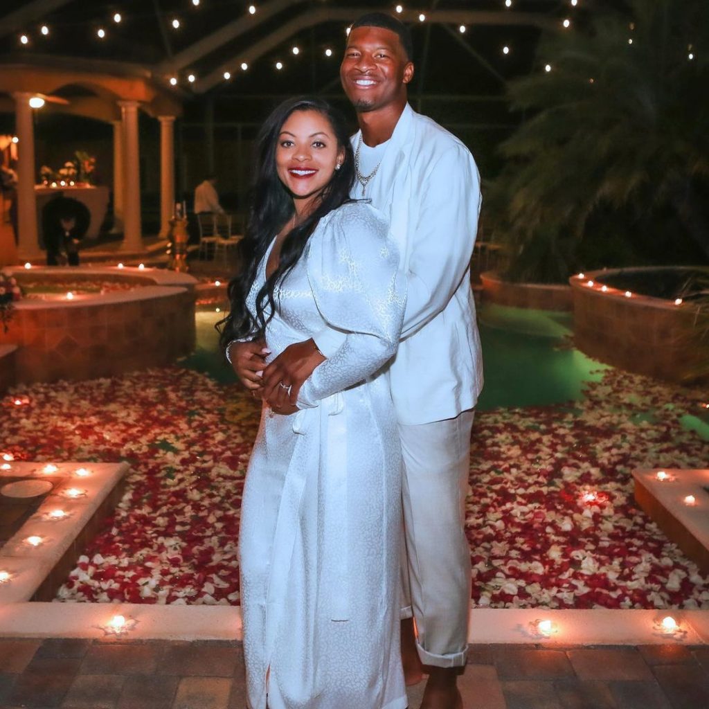 Jameis Winston's Wife wedding,