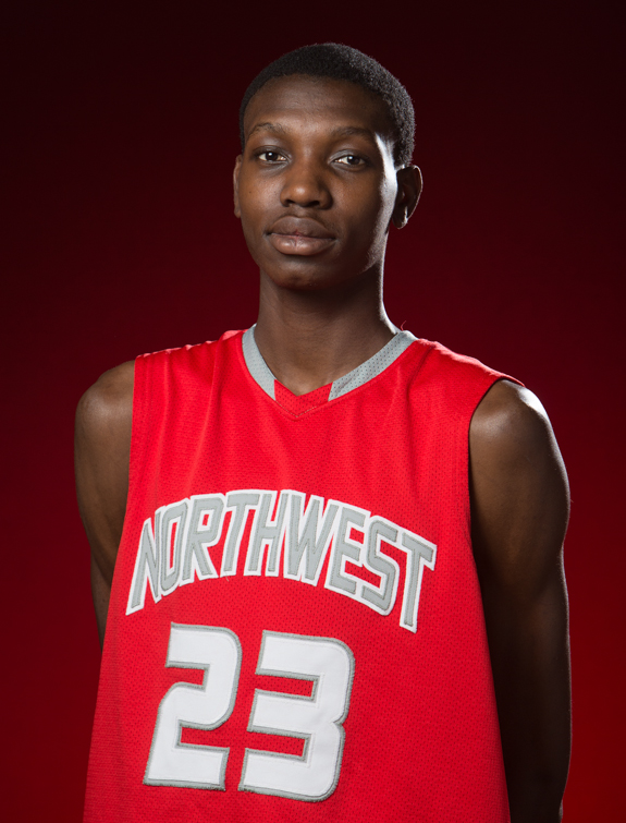 Chris Boucher, during his college career at Northwest College