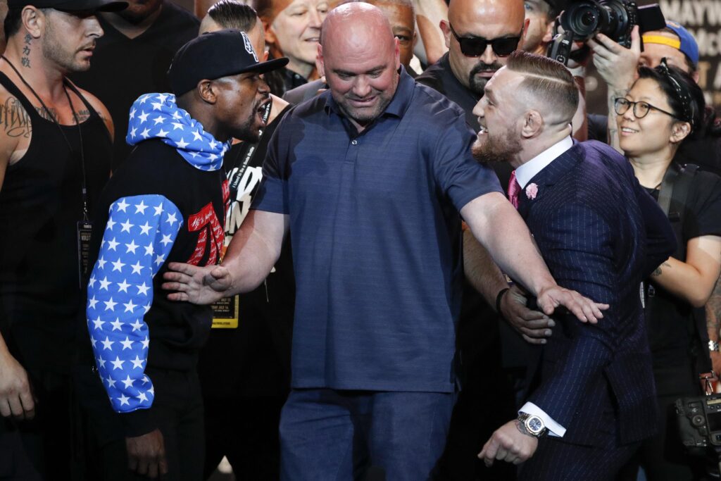 Dana White stopping the feud.