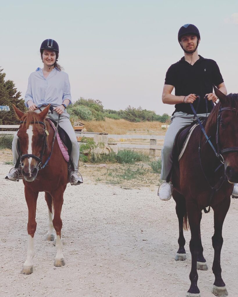 Ilya Sorokin with his sister (Source: Instagram)
