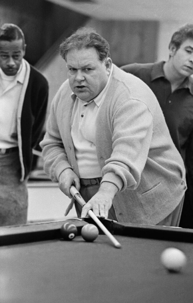 The famous pool player Rudolf Wanderone