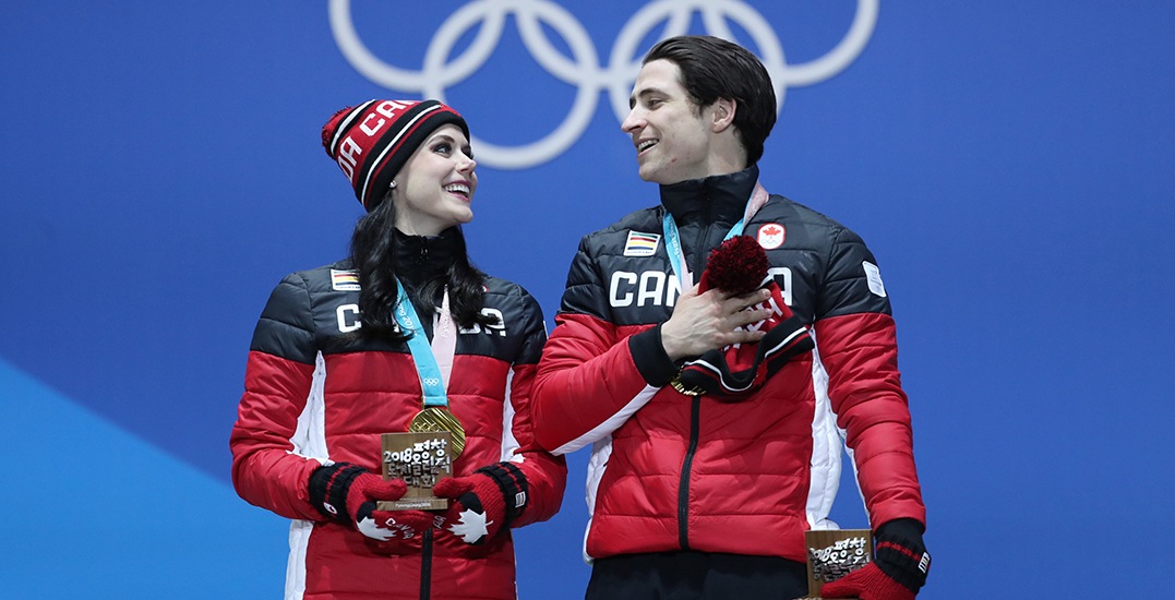 Tessa Virtue and Scott Moir won gold medals at the 2018 Olympics