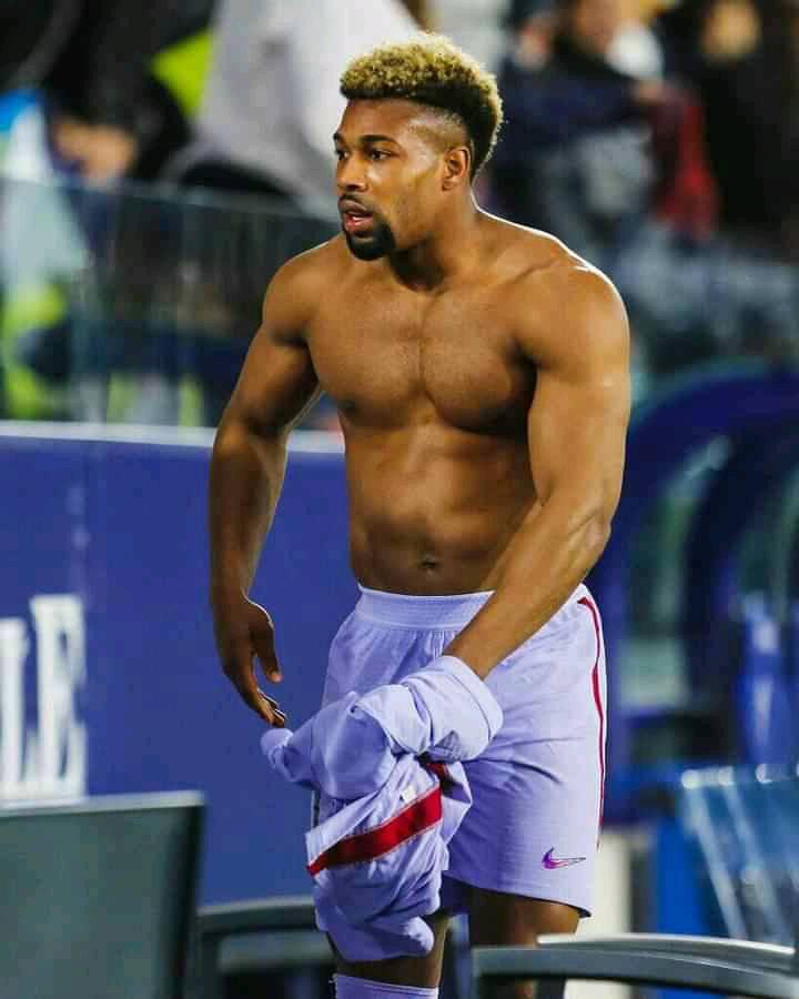 Adama Traore Shirtless