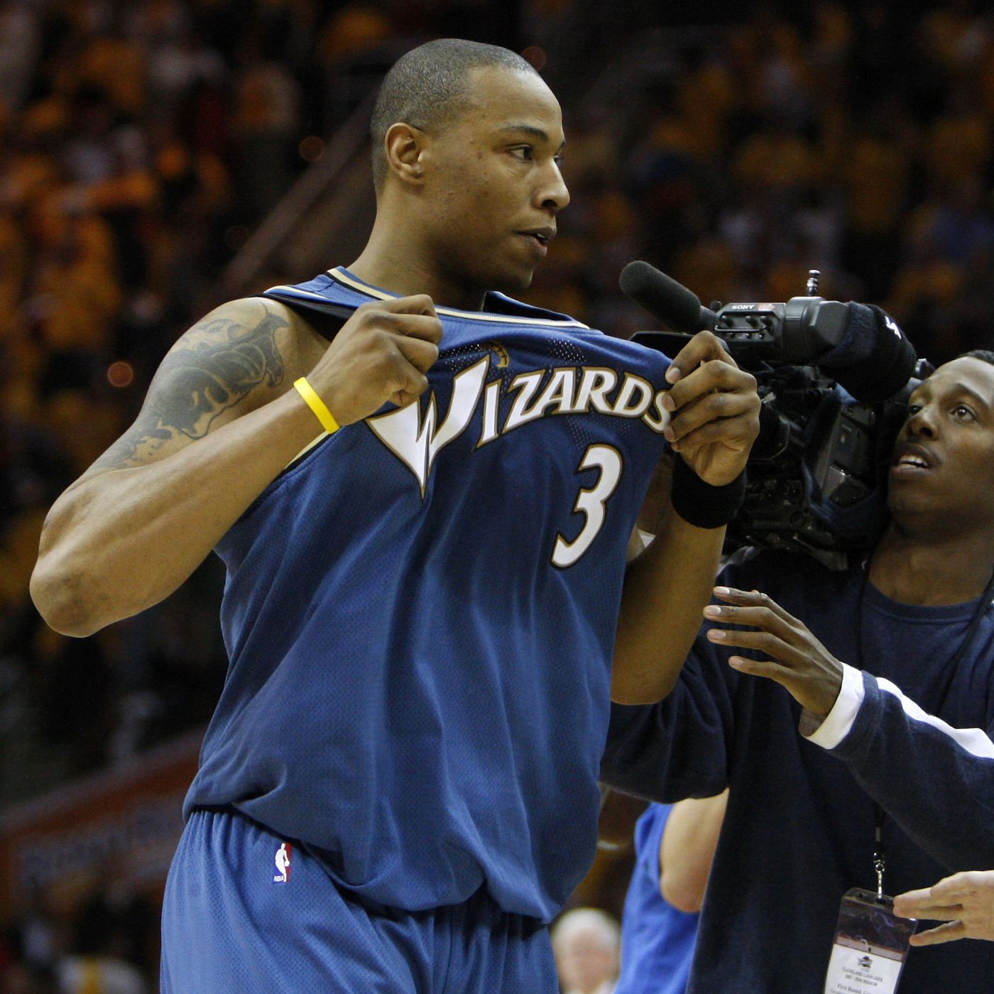 Caron Butler In The Washington Wizards Jersey