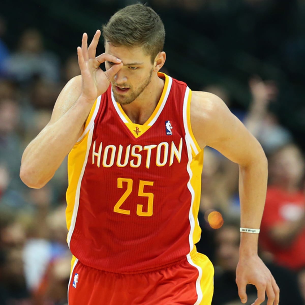 Chandler Parsons with Houston Rockets (Source: si.com)