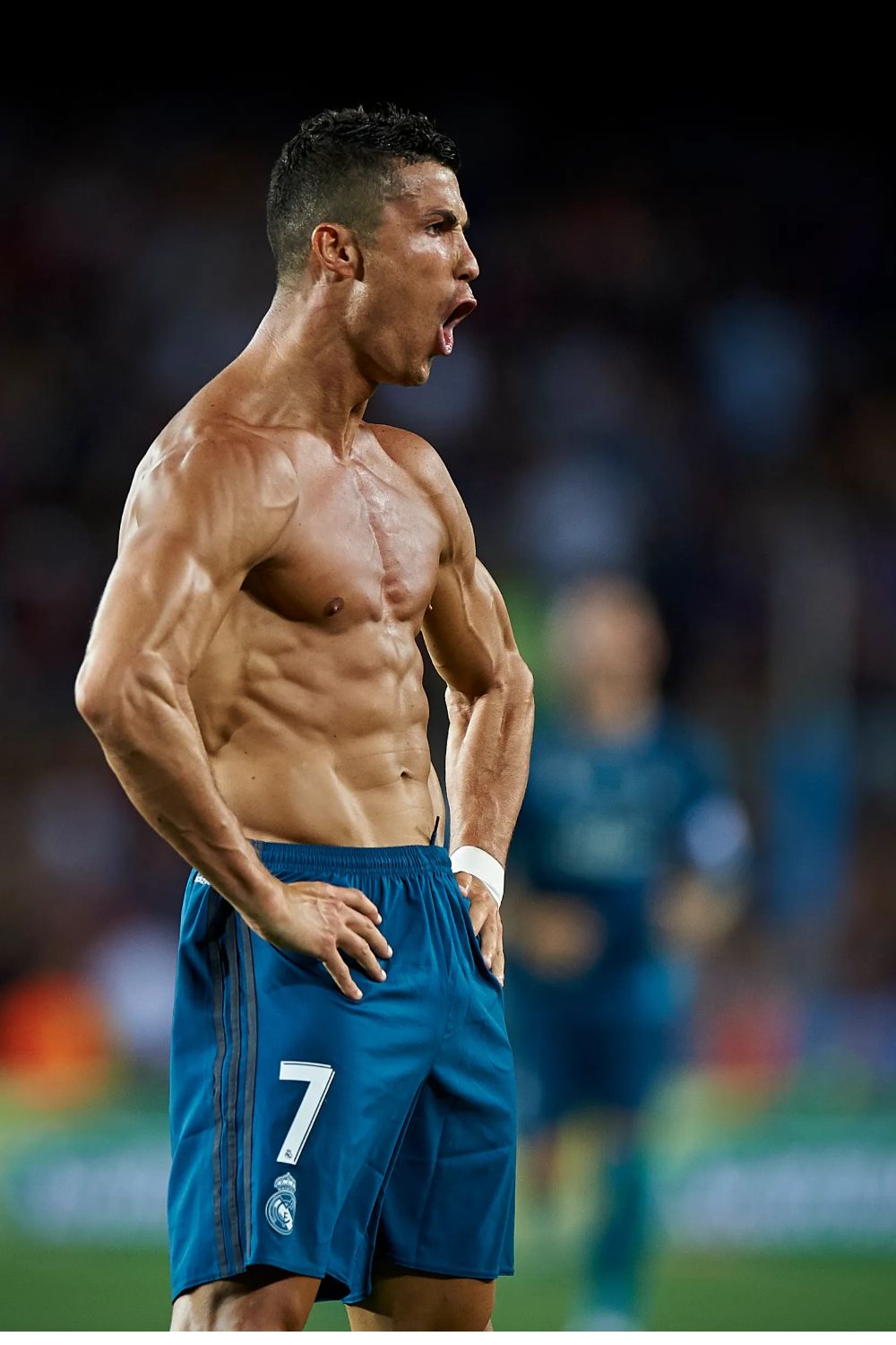 Most Ripped Soccer Players 2024 Update Players Bio   Cristiano Ronaldo Shirtless 