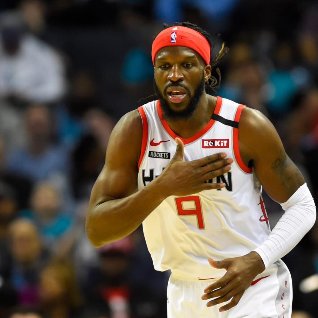 DeMarre Carroll in the Rockets jersey(Source: Sports Illustrated)