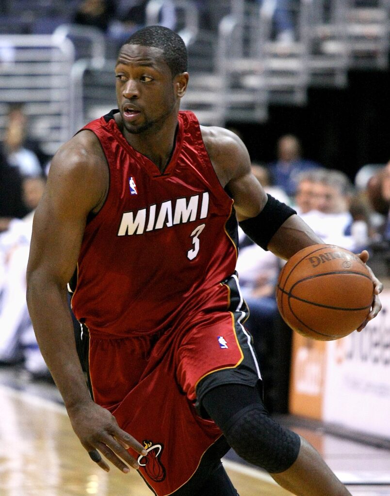 Dwyane Wade During His Tenure With The Miami Heat 