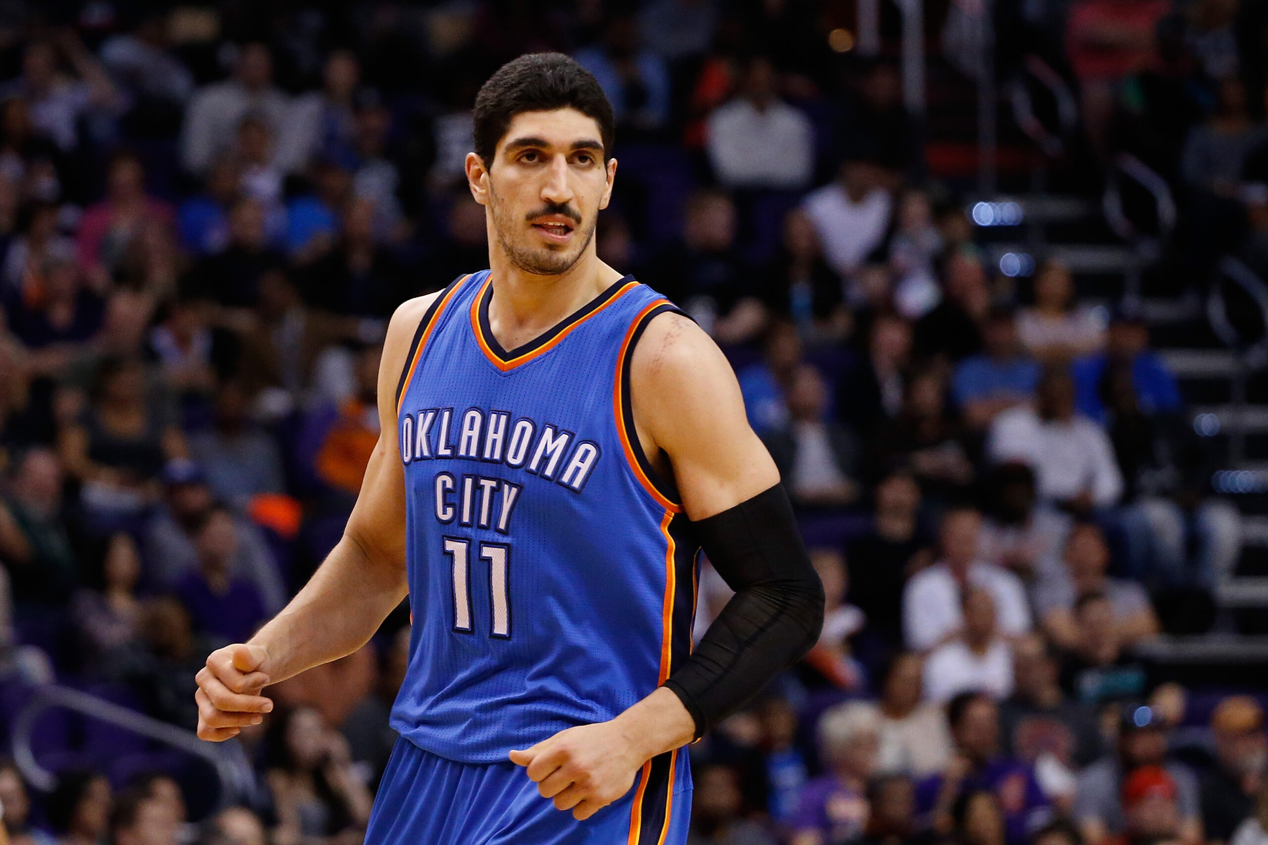 Enes Kanter With Oklahoma City Thunder