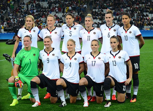 German_women's_football_team,_2016_Olympics