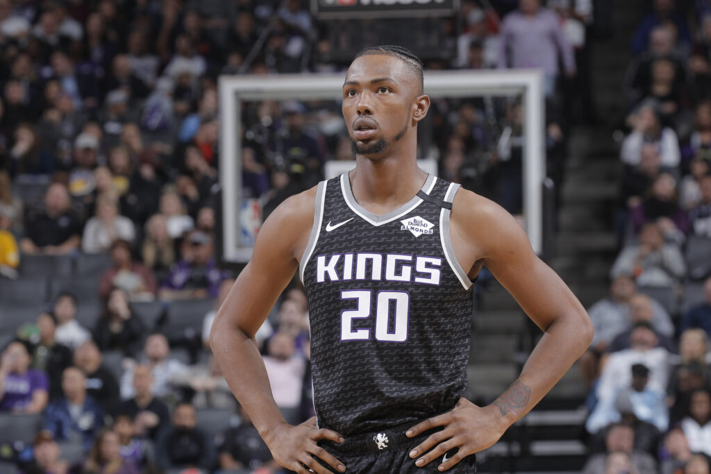 Harry Giles with the Kings
