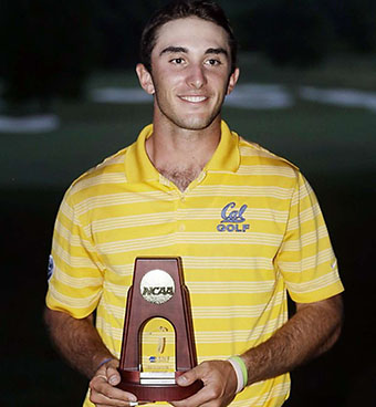 Homa With His NCAA Award