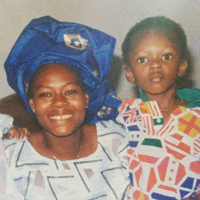 Israel Adesanya With His Mother (Source: Instagram)