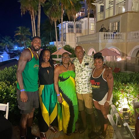 JaMychal Green Along With His Family