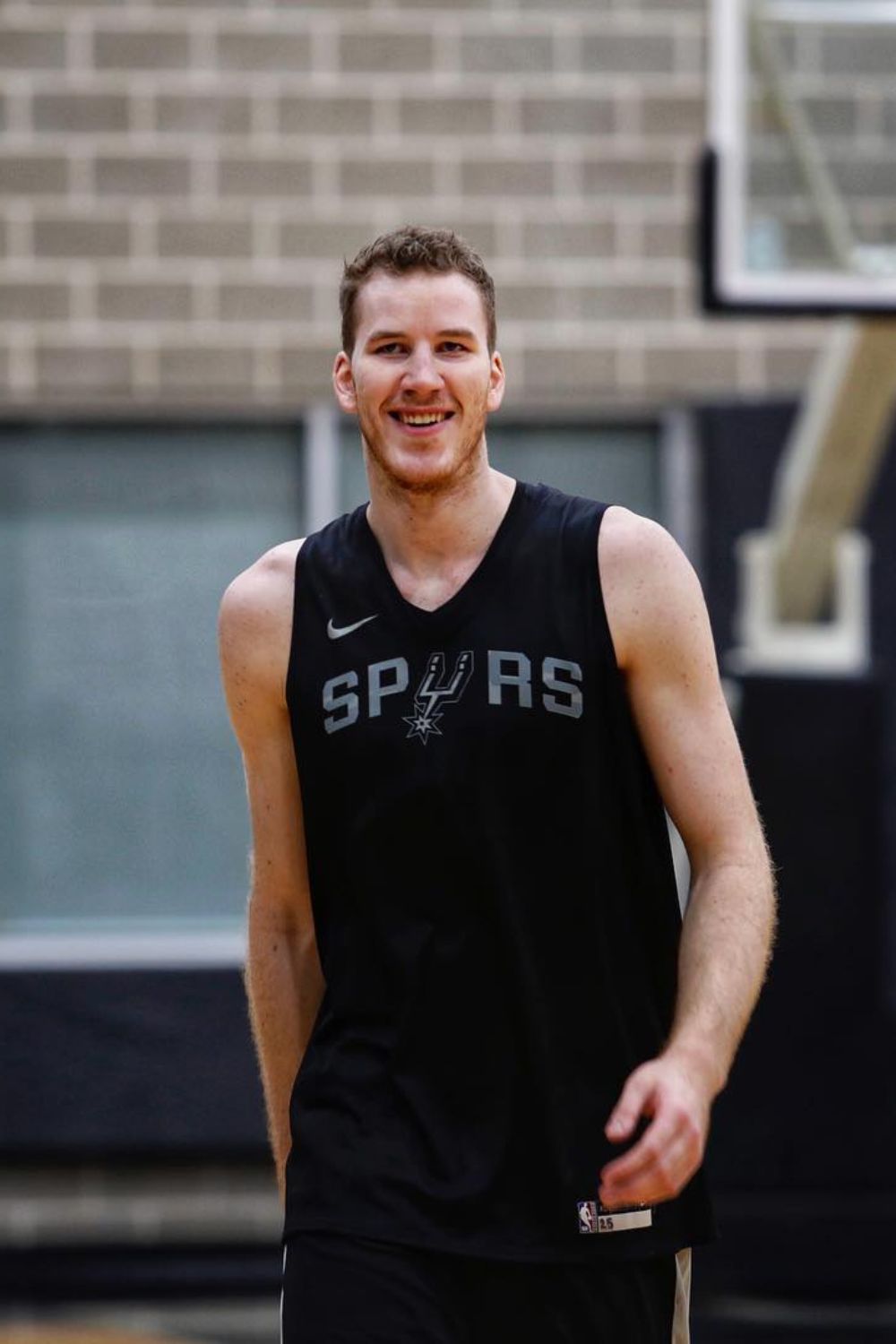 Jakob Poeltl During The Practice