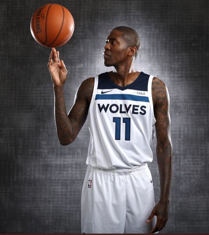 Jamal Crawford In The Wolves Jersey