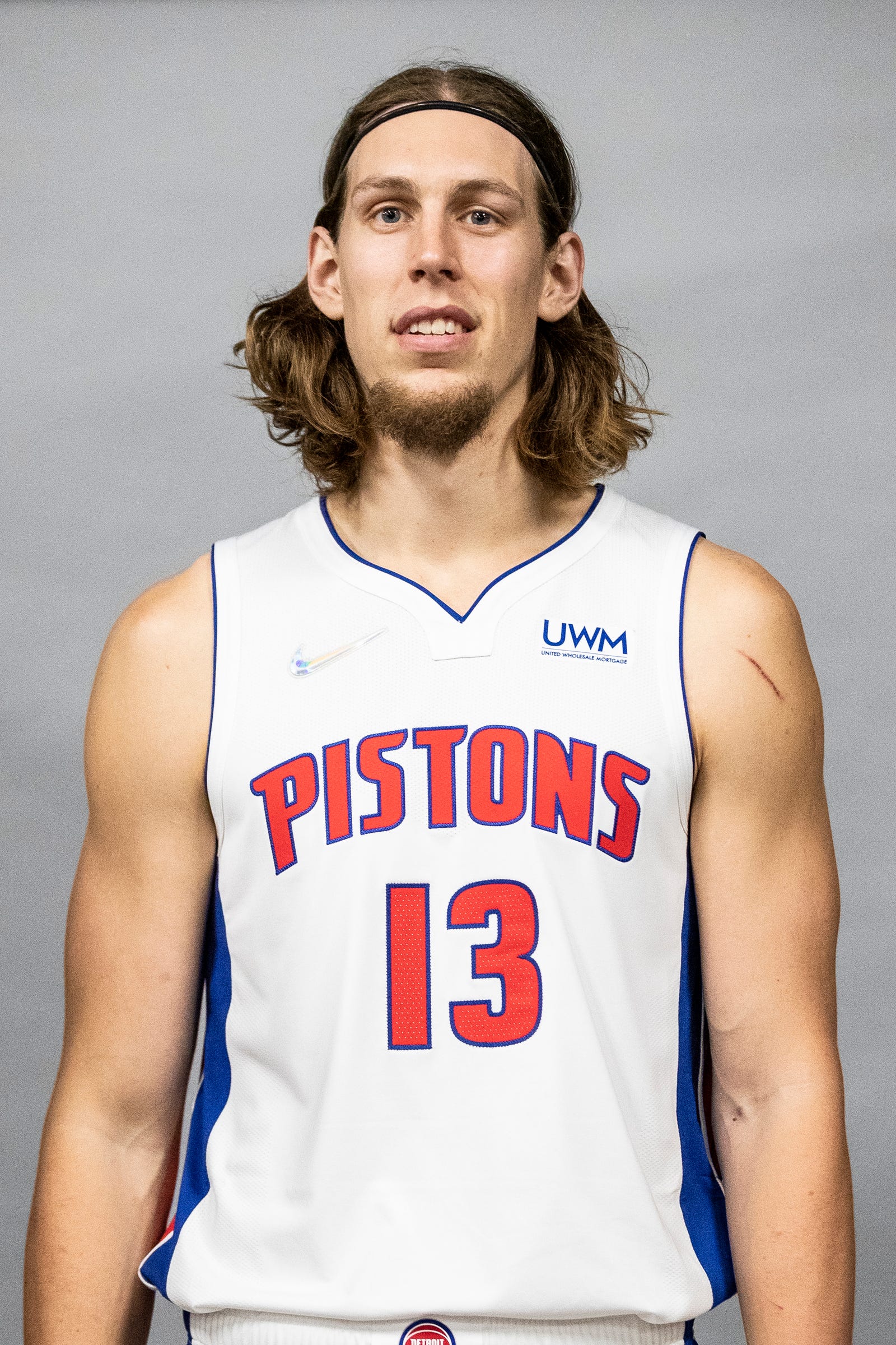 Kelly with Detroit Pistons (Source: freep.com)