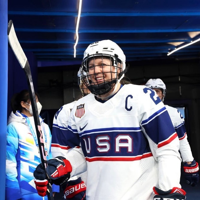 Kendall Coyne Winter Olympics 2022