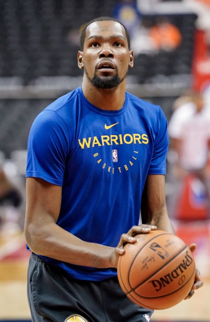 Kevin Durant During His Time With The Golden State Warriors