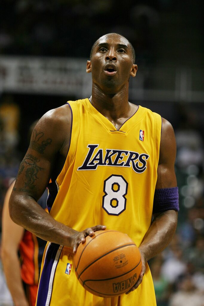 Kobe Bryant, The Former Lakers Shooting Guard 