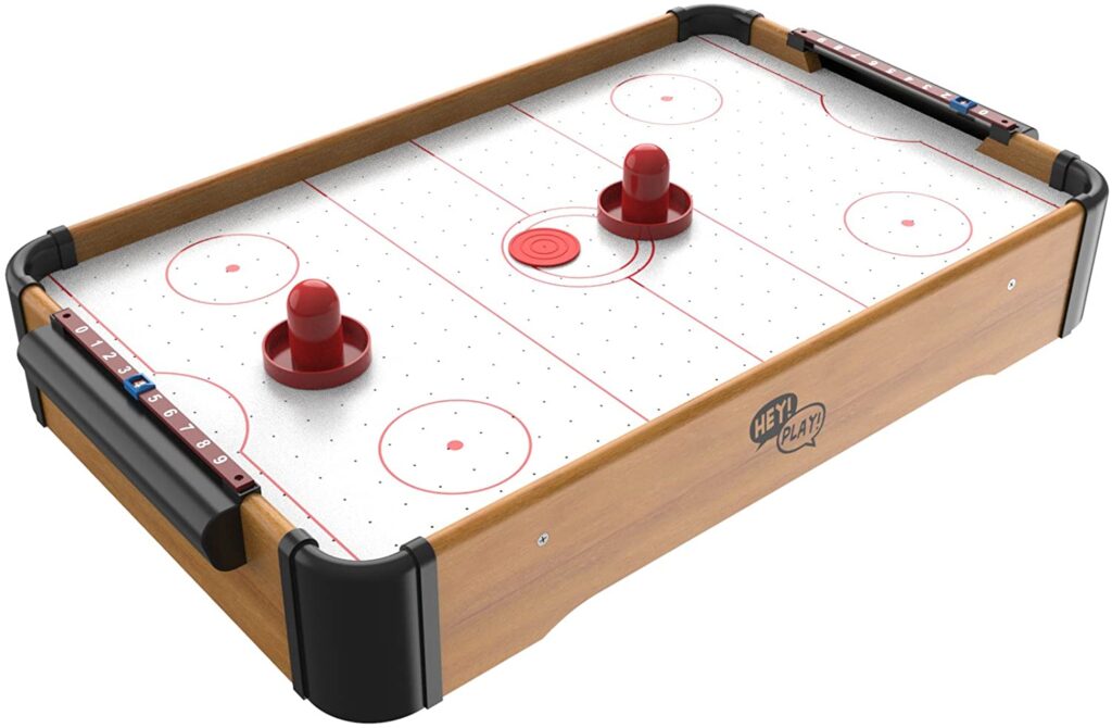 Mini Arcade Air Hockey Table by Hey! Play! Fun Table